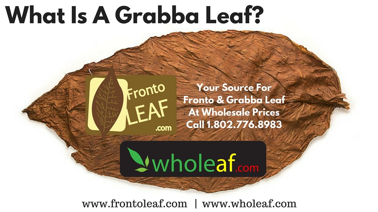 What Is A Grabba Leaf | Grabba Leaf Is A Way To Smoke Fronto Leaf