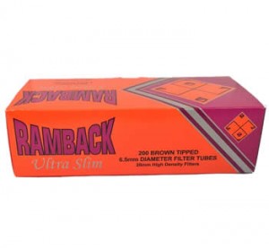 Ramback Ultra Slim 6.5mm Cigarette tubes