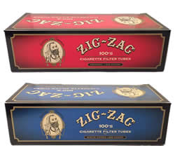 Zig Zag 100′s Size Cigarette Tubes | Full Flavored & Light