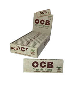 OCB Organic Hemp Single Wide Rolling Papers