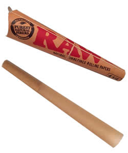 RAW Organic Cones Pre-Made Rolling Tubes | 6 Tubes