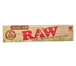 RAW Organic Hemp King Sized Slim Rolling Papers