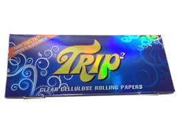 Trip2 Clear Cellulose King Size Rolling Papers